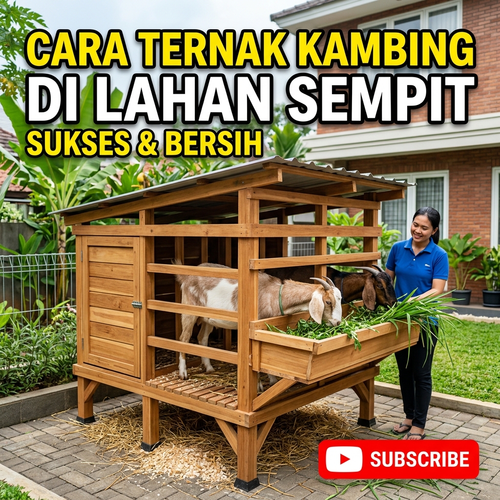 Video Tutorial Cara Ternak Kambing di Lahan Sempit
